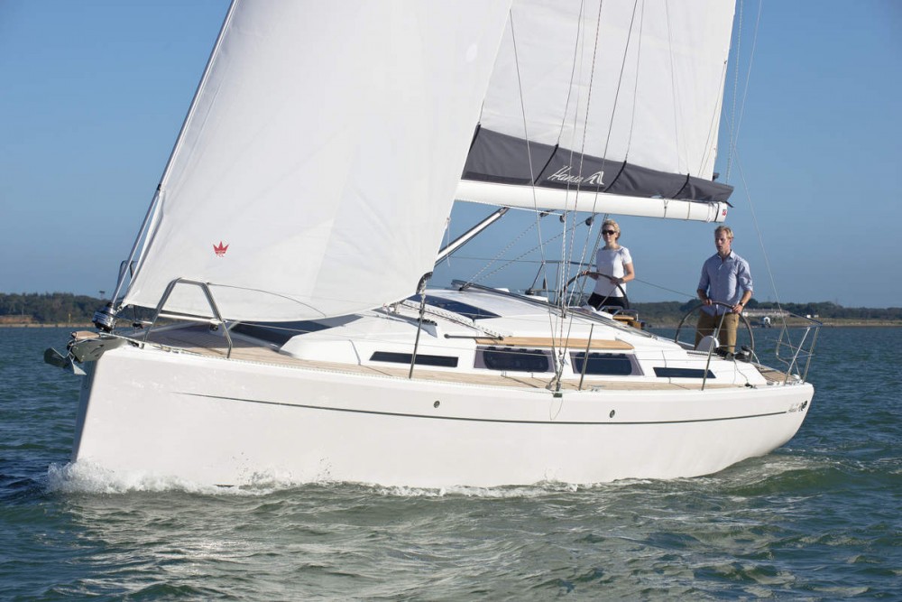 Hanse 345 photo shoot, The Solent, September 28/29 2012 Photo Rick Tomlinson/Hanse Group