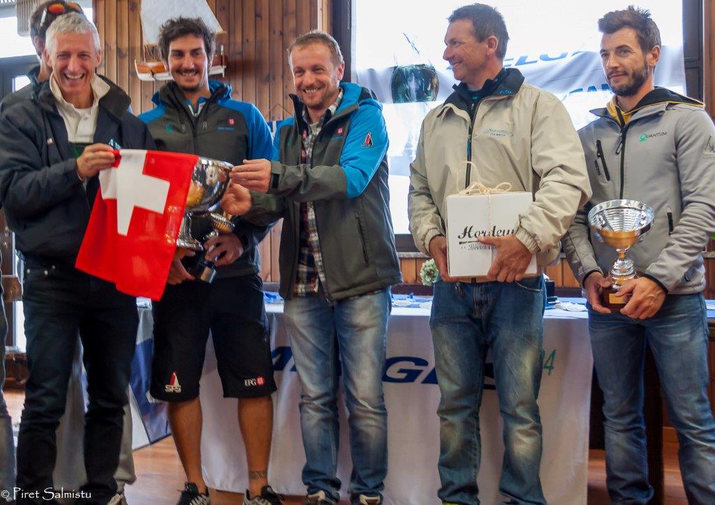 EFG Team con el tandem Fracassoli-Ferraglia ganador del campeonato suizo © IM24CA/Piret Salmistu