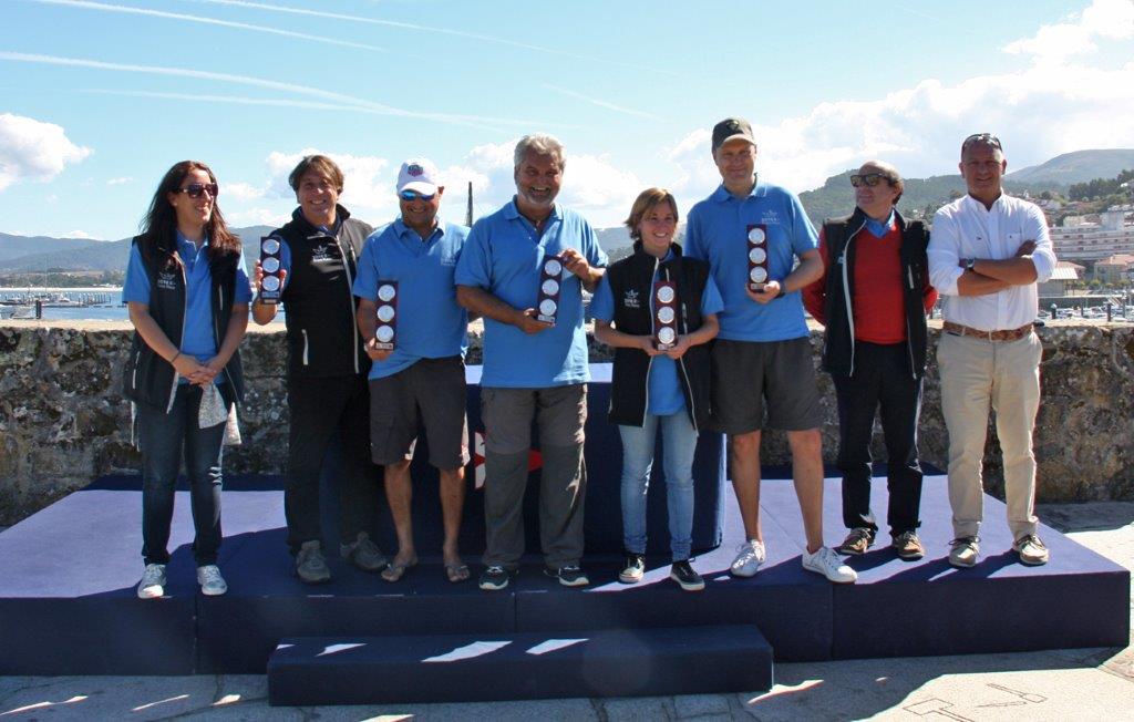 >Los ganadores de la Press Race 2016: portela (Farod e Vigo), Armesto (La Voz de Galicia), Vazquez (Diario Atlántico) y Blanco (El Correo Gallego) © MRCY Baiona